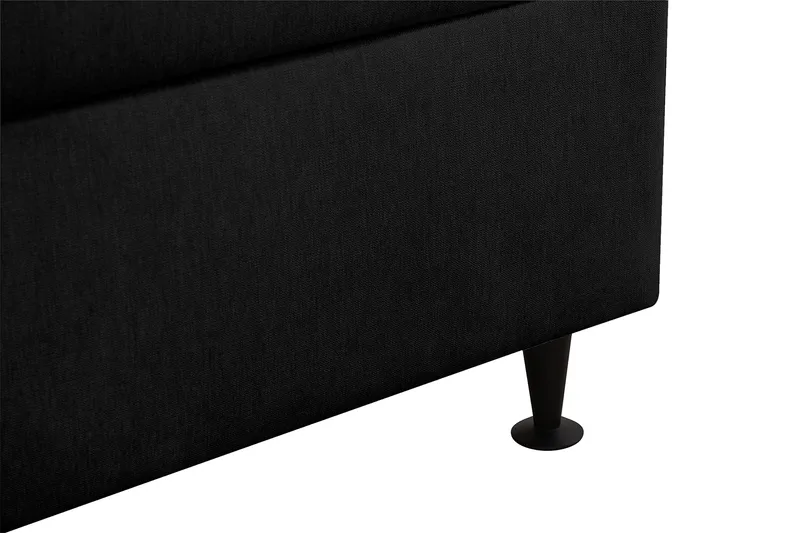 Hilton Plus Komplett sengepakke med oppbevaring 90x200 cm - Antrasitt - Møbler - Senger - Kontinentalsenger