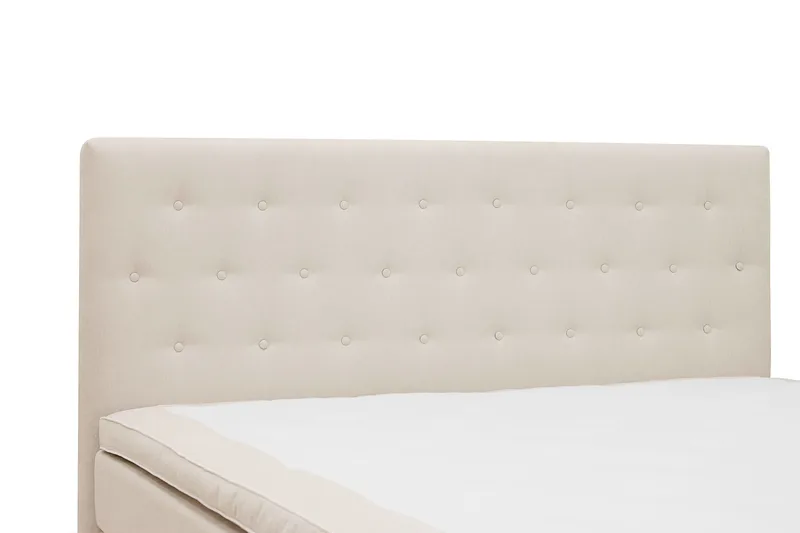 Hilton Plus Komplett Sengepakke 160x200 cm - Lys beige - Møbler - Senger - Komplett sengepakke