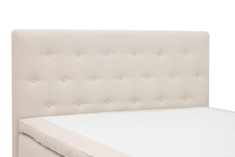 Hilton Plus Komplett sengepakke med oppbevaring 140x200 cm - Lys beige - Møbler - Senger - Kontinentalsenger