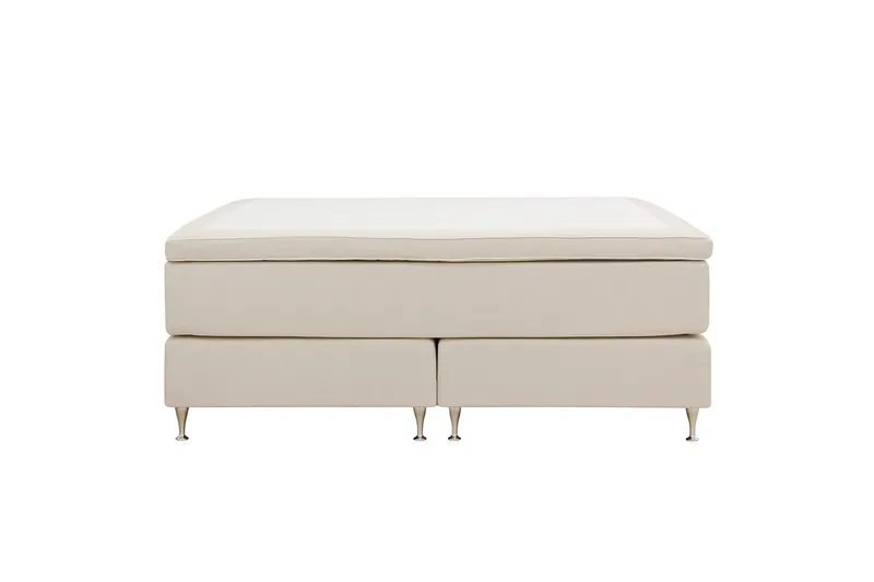 Hilton Premium Kontinentalseng 160x200 cm, Beige Stoff