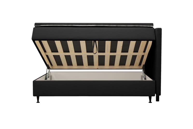 Hilton Plus Kontinentalseng med oppbevaring 120x200 cm - Antrasitt - Møbler - Senger - Kontinentalsenger