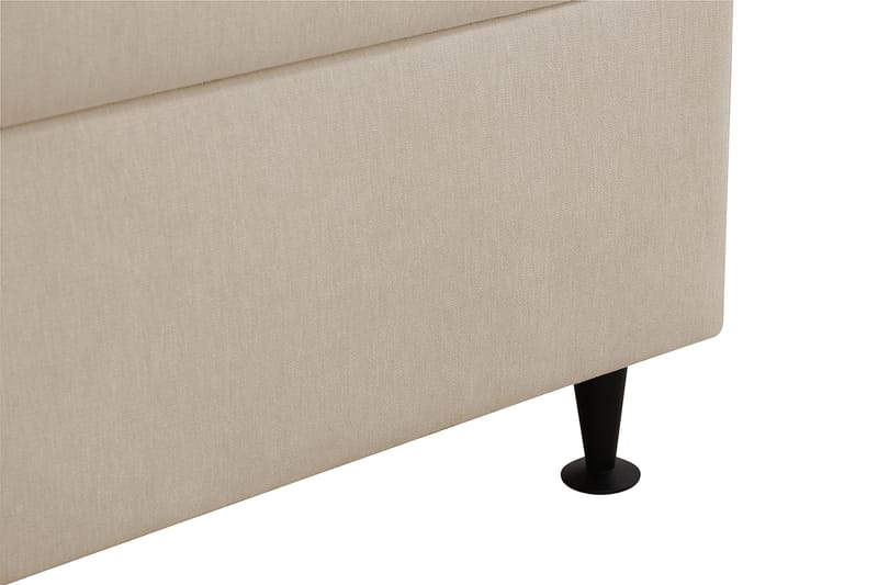 Hilton Plus Komplett sengepakke med oppbevaring 120x200 cm - Beige - Møbler - Senger - Kontinentalsenger