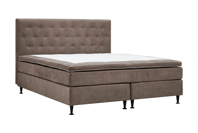 Hilton Plus komplett sengepakke 180x200 cm - Brun - Møbler - Senger - Komplett sengepakke