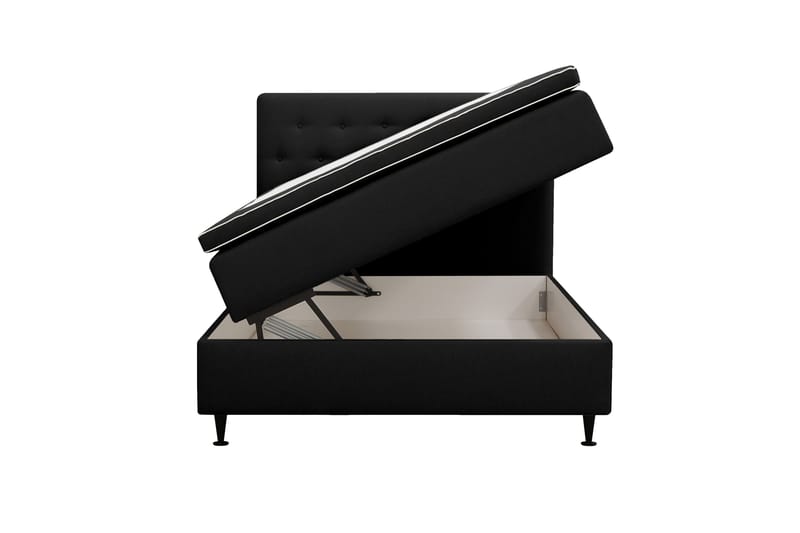 Hilton Plus Kontinentalseng med oppbevaring 140x200 cm - Antrasitt - Møbler - Senger - Kontinentalsenger