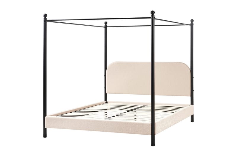 Himmelseng Dannemois - Beige, svart, 140x200 cm - Møbler - Senger - Himmelseng