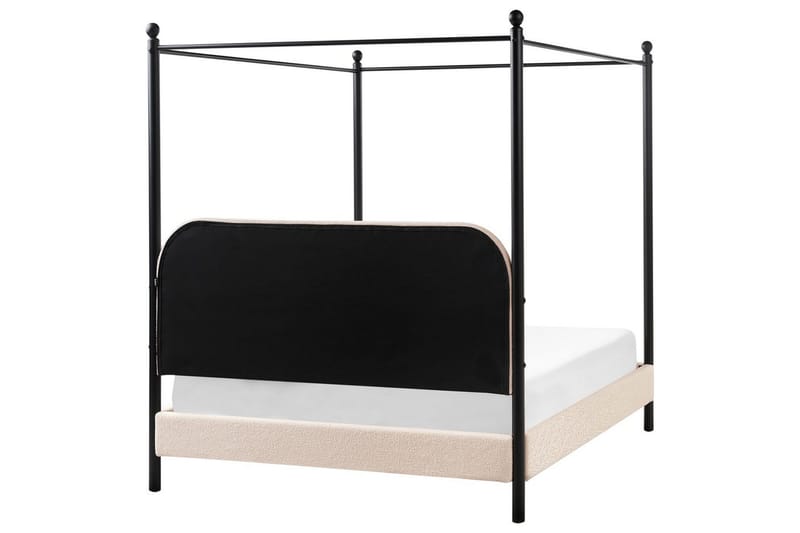 Himmelseng Dannemois - Beige, svart, 140x200 cm - Møbler - Senger - Himmelseng
