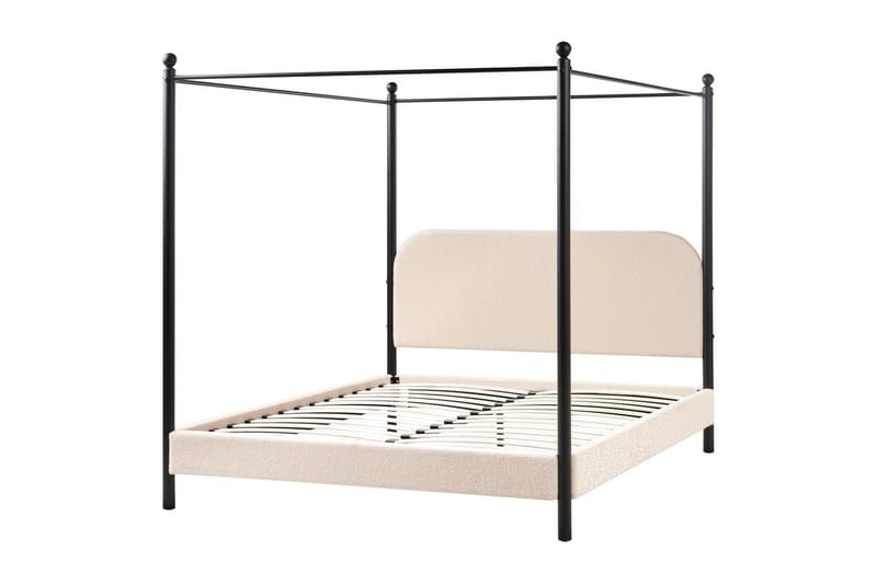 Himmelseng Dannemois - Beige, svart, 160x200 cm - Møbler - Senger - Himmelseng