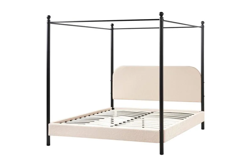 Himmelseng Dannemois, Beige, svart, 160x200 cm