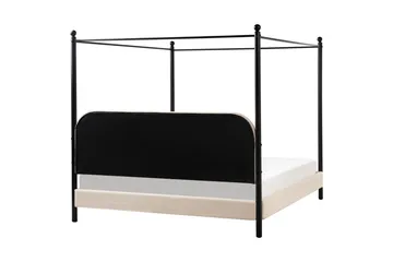 Himmelseng Dannemois - Beige, svart, 180x200 cm - Møbler - Senger - Himmelseng