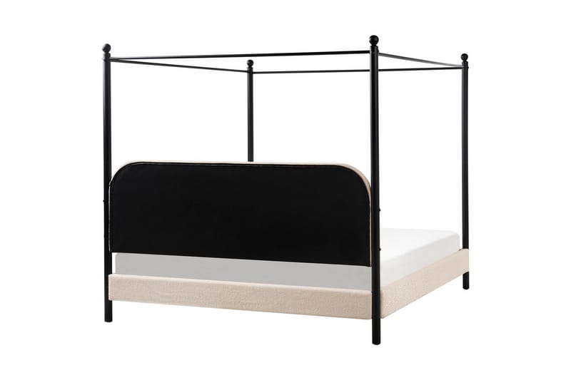 Himmelseng Dannemois - Beige, svart, 180x200 cm - Møbler - Senger - Himmelseng