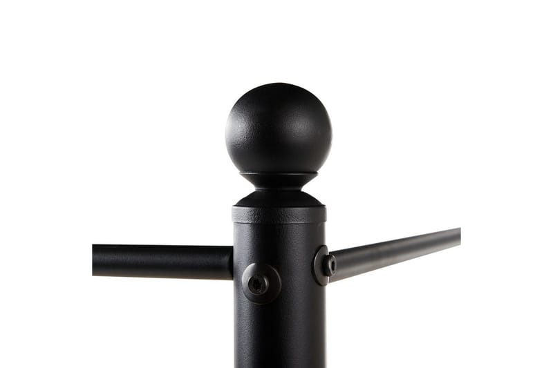 Himmelseng Dannemois - Hvit, Svart, 140x200 cm - Møbler - Senger - Himmelseng