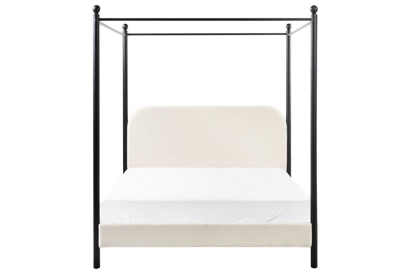 Himmelseng Dannemois - Hvit, Svart, 140x200 cm - Møbler - Senger - Himmelseng