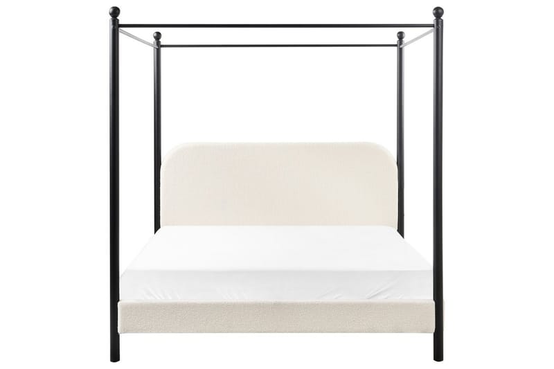Himmelseng Dannemois - Hvit, Svart, 160x200 cm - Møbler - Senger - Himmelseng