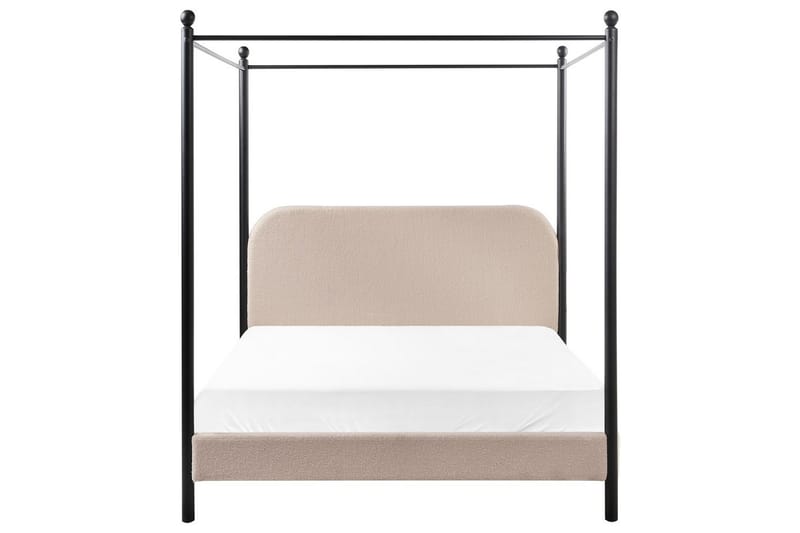 Himmelseng Dannemois - Taupe, svart, 140x200 cm - Møbler - Senger - Himmelseng