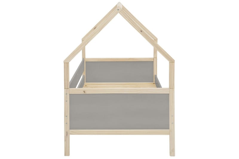 Himmelseng Square Line Grå, 205x96x133 cm - Grå, 205x96x133 cm - Møbler - Senger - Himmelseng