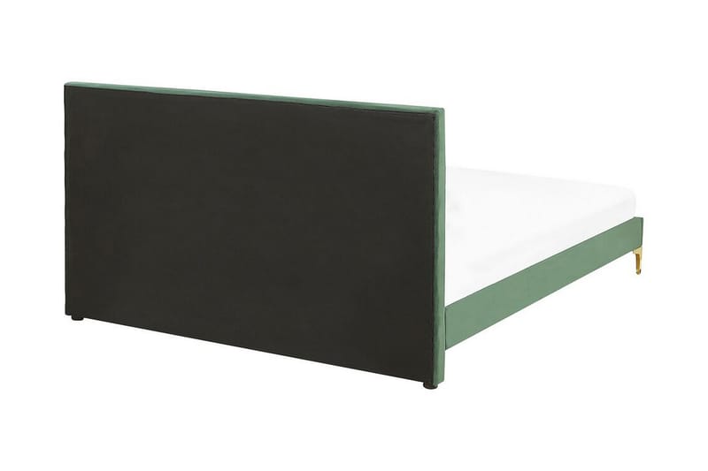 Holabo Seng 160x200 cm - Grønn/Fløyel - Sengeramme & sengestamme