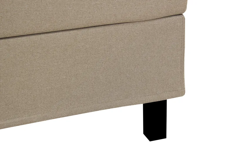 HVILA Classic komplett sengepakke 120x200 cm, kontinentalseng med diamantmønstret sengegavl - Beige - Møbler - Senger - Komplett sengepakke