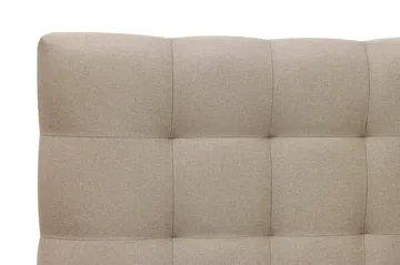 HVILA Classic komplett sengepakke 120x200 cm, kontinentalseng med rutete sengegavl - Beige - Møbler - Senger - Komplett sengepakke
