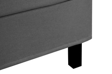 HVILA Classic komplett sengepakke 140x200 cm, kontinentalseng med diamantmønstret sengegavl - Grå - Møbler - Senger - Komplett sengepakke