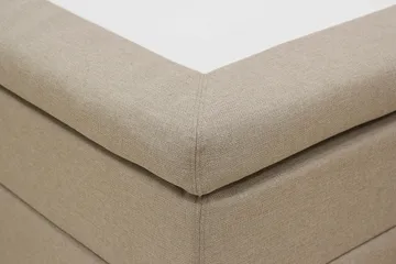 HVILA Classic Komplett sengepakke 160x200 cm Kontinentalseng med diamantmønstret sengegavl - Beige - Møbler - Senger - Komplett sengepakke