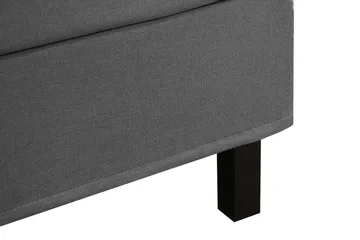 HVILA Classic komplett sengepakke 160x200 cm kontinentalseng med diamantmønstret sengegavl - Grå - Møbler - Senger - Komplett sengepakke