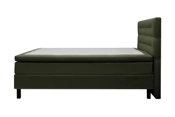 HVILA Classic komplett sengepakke 160x200 cm kontinentalseng med diamantmønstret sengegavl - Grønn - Møbler - Senger - Komplett sengepakke