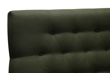 HVILA Classic komplett sengepakke 160x200 cm kontinentalseng med diamantmønstret sengegavl - Grønn - Møbler - Senger - Komplett sengepakke