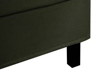 HVILA Classic komplett sengepakke 160x200 cm kontinentalseng med diamantmønstret sengegavl - Grønn - Møbler - Senger - Komplett sengepakke