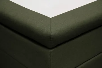 HVILA Classic komplett sengepakke 160x200 cm kontinentalseng med diamantmønstret sengegavl - Grønn - Møbler - Senger - Komplett sengepakke