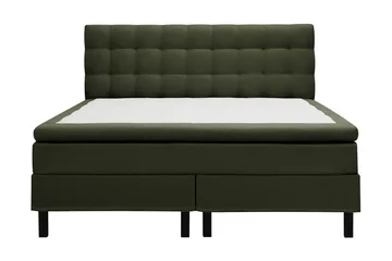 HVILA Classic komplett sengepakke 160x200 cm kontinentalseng med rutet sengegavl