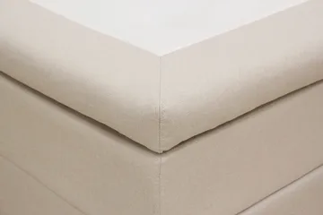 HVILA Classic komplett sengepakke 180x200 cm kontinentalseng med diamantmønstret sengegavl - Beige - Møbler - Senger - Komplett sengepakke