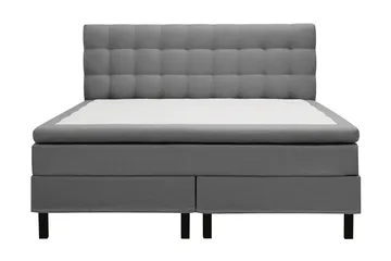 HVILA Classic komplett sengepakke 180x200 cm kontinentalseng med rutet sengegavl