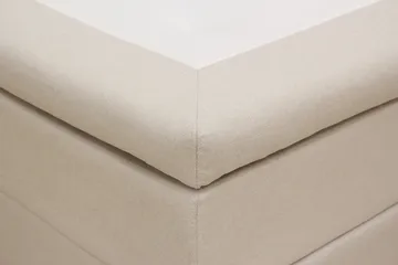 HVILA Classic komplett sengepakke 90x200 cm, kontinentalseng med diamantmønstret sengegavl - Beige - Møbler - Senger - Komplett sengepakke