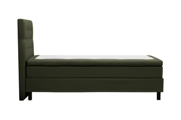 HVILA Classic komplett sengepakke 90x200 cm, kontinentalseng med diamantmønstret sengegavl - Grønn - Møbler - Senger - Komplett sengepakke