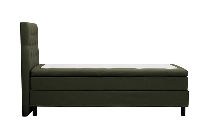 HVILA Classic komplett sengepakke 90x200 cm, kontinentalseng med diamantmønstret sengegavl - Grønn - Møbler - Senger - Komplett sengepakke