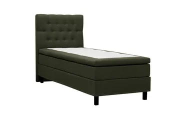 HVILA Classic komplett sengepakke 90x200 cm, kontinentalseng med diamantmønstret sengegavl - Grønn - Møbler - Senger - Komplett sengepakke