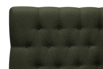 HVILA Classic komplett sengepakke 90x200 cm, kontinentalseng med diamantmønstret sengegavl - Grønn - Møbler - Senger - Komplett sengepakke