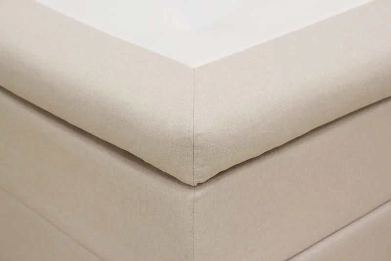HVILA Classic Komplett Sengpakke 160x200 cm Kontinentalseng med diamant sengegavl - Beige - Møbler - Senger - Kontinentalsenger