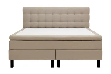 HVILA Classic Komplett Sengpakke 160x200 cm Kontinentalseng med rutet sengegavl