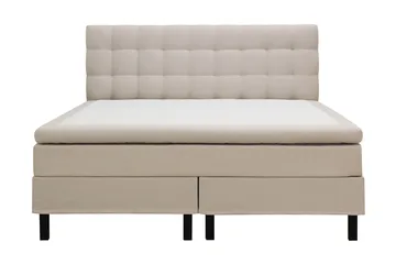 HVILA Classic Komplett Sengpakke 160x200 cm Kontinentalseng med rutet sengegavl