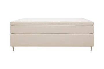 HVILA Lyx kontinentalseng 180x200 cm - Lys beige - Møbler - Senger - Kontinentalsenger