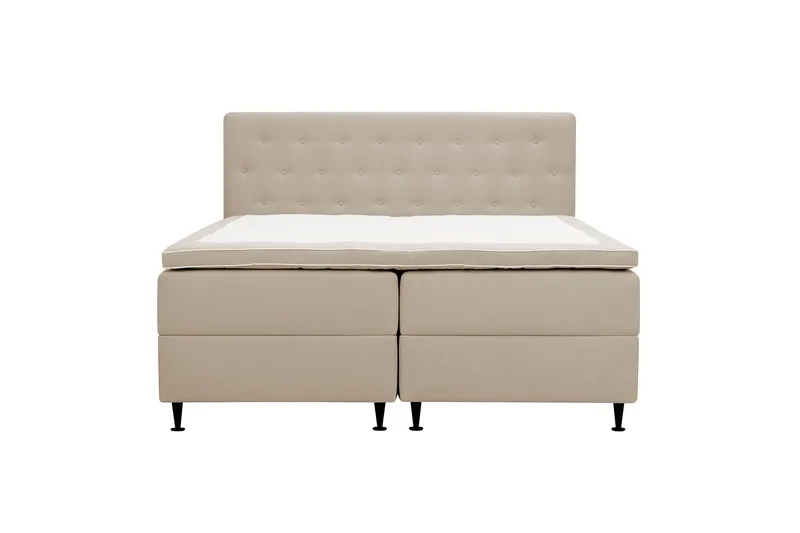 HVILA Plus komplett sengesett med oppbevaring 180x200 cm, Beige