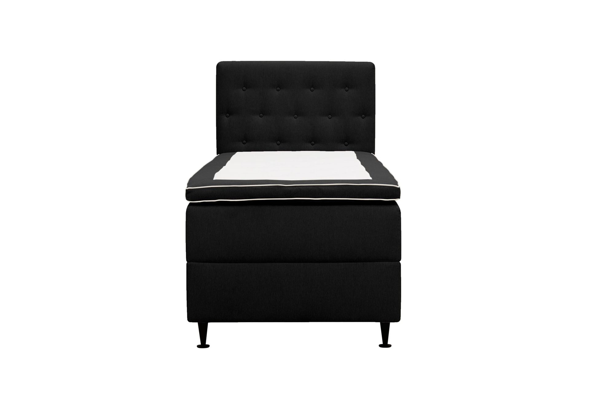 HVILA Plus komplett sengesett med oppbevaring 90x200 cm - Antrasitt