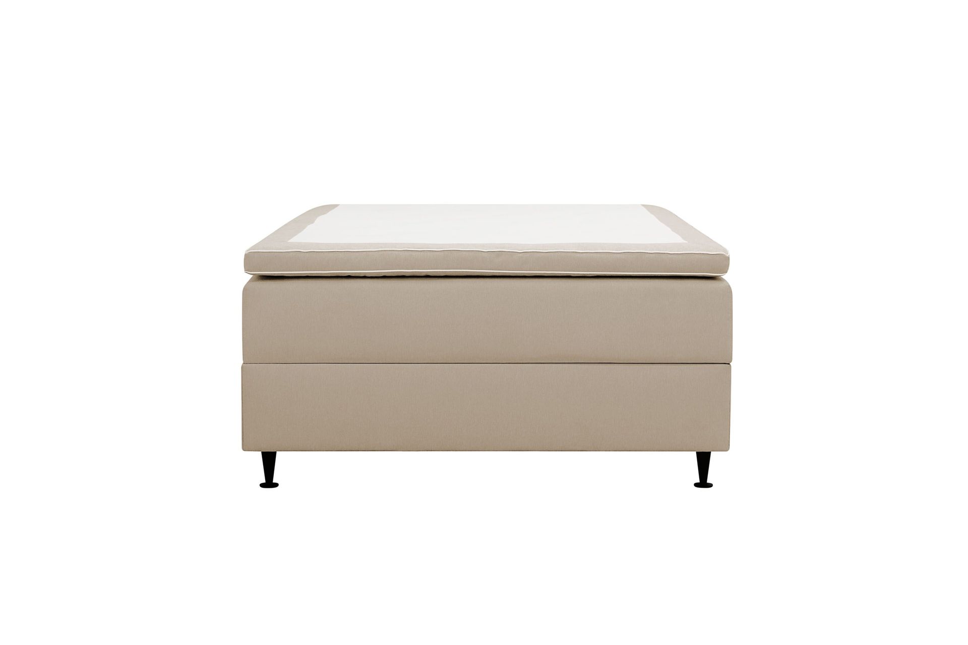 HVILA Plus kontinentalseng med oppbevaring 140x200 cm - Beige