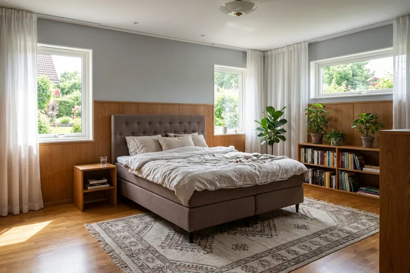 HVILA Plus komplett sengesett 160x200 cm - Brun - Møbler - Senger - Komplett sengepakke
