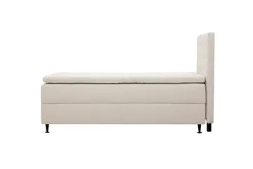 HVILA Plus komplett sengesett med oppbevaring 90x200 cm - Lys beige - Møbler - Senger - Komplett sengepakke