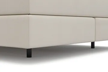 HVILA Premium kontinentalseng 180x200 cm med svevende effekt inkl. overmadrass i polyeterskum myk/medium med vaskbart trekk - Myk/medium - Møbler - Senger - Komplett sengepakke