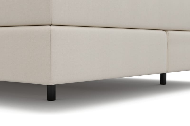 HVILA Premium kontinentalseng 180x200 cm med svevende effekt inkl. overmadrass i polyeterskum myk/medium med vaskbart trekk - Myk/medium - Møbler - Senger - Komplett sengepakke