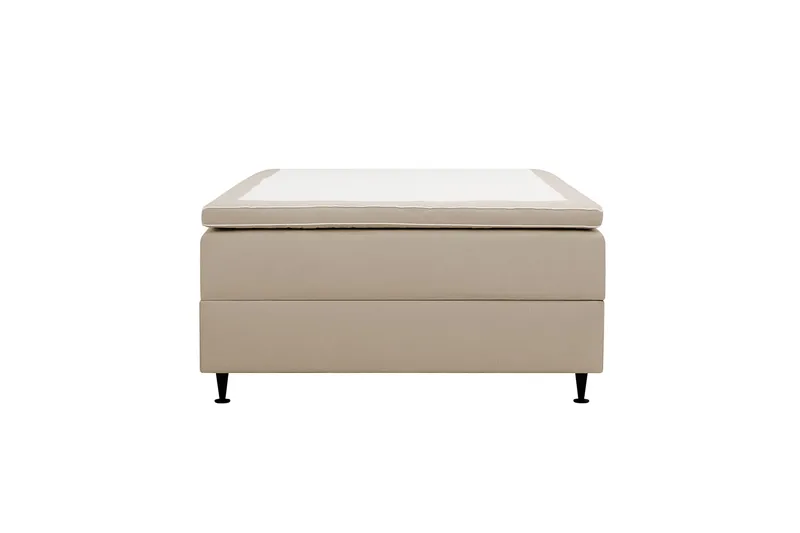 HVILA Plus kontinentalseng med oppbevaring 120x200 cm - Beige - Møbler - Senger - Kontinentalsenger