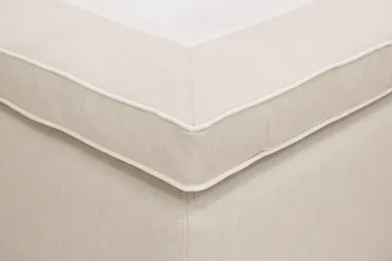 HVILA Plus kontinentalseng med oppbevaring 160x200 cm - Lys beige - Møbler - Senger - Komplett sengepakke